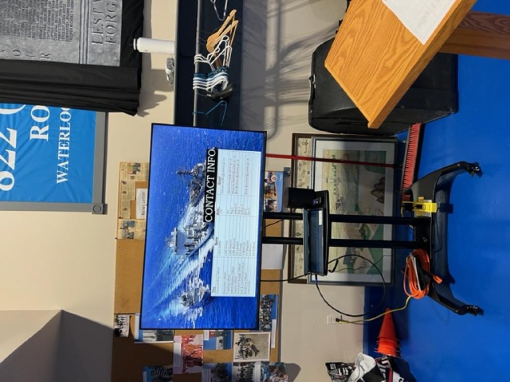 Sea Cadets electronic equipment